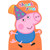 Postcard Thank You Cards   Peppa Pig Collection   Party Accessory