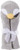Angel Dear Blankie Grey Penguin