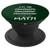 I m Good With Math Funny Engineer Gift PopSockets Grip and Stand for Phones and Tablets