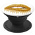 Gold Lips Pop Socket Collapsible PopSockets Grip and Stand for Phones and Tablets
