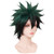 FantaLook Short Green with Black Cosplay Wig