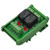 Electronics Salon DIN Rail Mount 2 SPDT 10Amp Power Relay Interface Module DC 5V Version