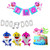 Baby Shark Party Decoration Second 2nd Shark Party Supplies Baby Shark Balloons For Two years Baby Girls Birthday Party