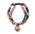 Necoichi Chirimen Temari Dynasty Cat Collar  Purple