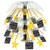 Movie Set Clapboard Cascade Centerpiece Party Accessory  1 count   1 Pkg