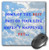 3dRose LLC 8 x 8 x 025 Inches Mouse Pad Best Days of Your Life Blue Letters on A Cloudy Sky Background  mp 180027 1