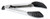 KitchenAid Silicone Tipped Stainless Steel Tongs, Black