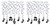 Beistle Musical Notes Whirls 24 Piece 175    32  Silver Black