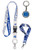 Bundle 3 Items  Duke University Blue Devils 1 Lanyard Retro Edition 1 Key Strap and 1 Spinner Key Ring