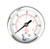 CARBO Instruments 2  Pressure Gauge Chrome Plated Steel Case Dry 0 60 psi kPa Back Mount 1 4  NPT