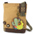 Chala Women Handbag Patch Crossbody   Cactus   Brown