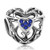 JMQJewelry Heart Charm Birthday Birthstone Blue September Signature Love Charm For Bracelets Halloween Gift