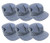 Child Train Conductor Hat with Adjustable Back   Train Engineer Kids Costume Hat   6 Pack Blue