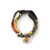Necoichi Chirimen Plum Blossom Cat Collar  Green