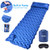 CHYBFU Camping Sleeping Pad with Built in Pump Upgraded Ultralight Inflatable Camping Mat with Pillow for Backpacking Traveling Hiking Durable   Waterproof Self Inflating Sleeping Pad for Camping