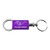 Ford Mustang Purple Valet Key Fob Authentic Logo Key Chain Key Ring Keytag Lanyard