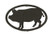 Rustic Brown Cast Iron Pig Kitchen Trivet or Wall Art Hanging Farmhouse Decor