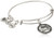 Alex and Ani Womens Soul Sister EWB Bangle Bracelet Rafaelian Silver Expandable