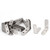 TOUHIA 50x50x3mm Stainless Steel Shelf Corner Brace Right Angle Bracket L Shape Right Angle Support Joint Fastener(10Pcs)