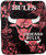 NBA Chicago Bulls  Dropdown  Raschel Throw Blanket 50  x 60
