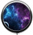 Eareeco   Different Stars Round Pill Case Pill Box Pill Case Case  Three Compartment Pill Box Pill Case