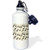 3dRose  Musical note on a beige background  Sports Water Bottle 21 oz White