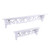 Bracon Floating Wall Shelves White   Shelf Display Floating Nesting Wall Decorative Mount Ledge Storage White