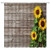 Sunflower Shower Curtain Green Plant Yellow Flower Vintage Wooden Board Bathroom Decor Background Waterproof Polyester Fabric Home Bath Hanging Curtains Sets 69 X 70 Inch With Hooks