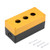 uxcell Push Button Switch Control Station Box 22mm 3 Button Hole Yellow and Black
