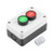 uxcell Push Button Switch Station Momentary NC Red NO Green 600V 10A
