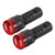 uxcell 2Pcs Red Indicator Light with Buzzer AC DC 24V 16mm Panel Mount Flashing Alarm for Electrical Control Panel HVAC DIY Projects
