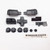 Left Right ABXY LR Full Button Set Replacement for DS Lite NDSL Buttons Kit Black Color