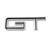 AngelMa GT Black   Chrome Emblem For 2005 10 Ford Mustang GT Fender Rear Trunk Emblem Badge Logo