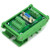 Electronics Salon D SUB DB15HD Female DIN Rail Mount Interface Module Breakout Board