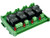 CZH Labs DIN Rail Mount 12V Passive 4 SPST NO 30Amp Power Relay Module