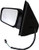 Dorman 955 339 Driver Side Power Door Mirror   Folding for Select Chevrolet   GMC Models Black