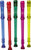 Canto One Piece Translucent Soprano Recorder with Baroque Fingering Transparent Purple