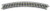 Kato USA Model Train Products Unitrack, 381mm (15") Radius 30-Degree Curve Track (4-Piece)