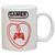 Gamer At Heart Video Game Controller 11 Oz Ceramic Stoneware Coffee Mug