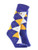 LSU Tigers Argyle Dress Socks  Purple Gold Large