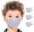 3 Pack Face Mouth Cotton Fabric Cloth Protect Kids Child Children Reusable Breathable Washable Comfortable Safety for Dust Protection Made in USA