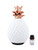 Prairie Essentials Ceramic Pineapple Essential Oils Diffuser 120ml with 5ml Bottle of Lavender 100  Pure Therapeutic Grade Essential Oil