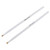 YiPaiSi 5A Drum Sticks 5A Maple Wood Drumsticks Non Slip Drum Sticks 5A Wood Tip Maple Wood Drumstick For Kids Students and Adults  White