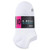 K Bell Ladies   No Show Sock   10 Pair Pack  Sock size 4 10 White