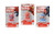 Innovative Designs [3-Pack Marvel Comics 3D Figural 2" Eraser - Iron Man, Spider-Man, Captain America