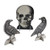 Fun Express Vintage Halloween Centerpiece - 3 Pieces