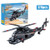 BRICK STORY Army Military Helicopter Building Kit Utility Helicopter Building Blocks Toys for Kids Aged 6  378pcs