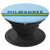 Vintage Milwaukee Baseball Game Day Script PopSockets Grip and Stand for Phones and Tablets