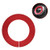 XtremeAmazing Car Engine Start Stop Push Button Knob Key Switch Decor Ring Sticker Trim Red