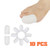 Gel Toe Caps Toe Protectors Toe SleevesNew Material for Blisters Corns Hammer Toes Ingrown Toenails Toenails Loss Friction Pain Relief and More  10 pcs White
